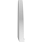 Ekena Millwork Half Round 4 Spoke Architectural Grade PVC Pediment, 34"W x 17"H x 2"P PEDPS034X170HRO04 - alternate 3